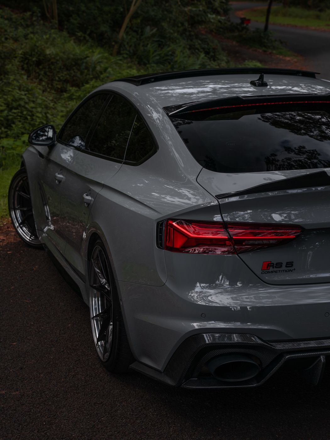 Audi RS5 Competition rear, coated