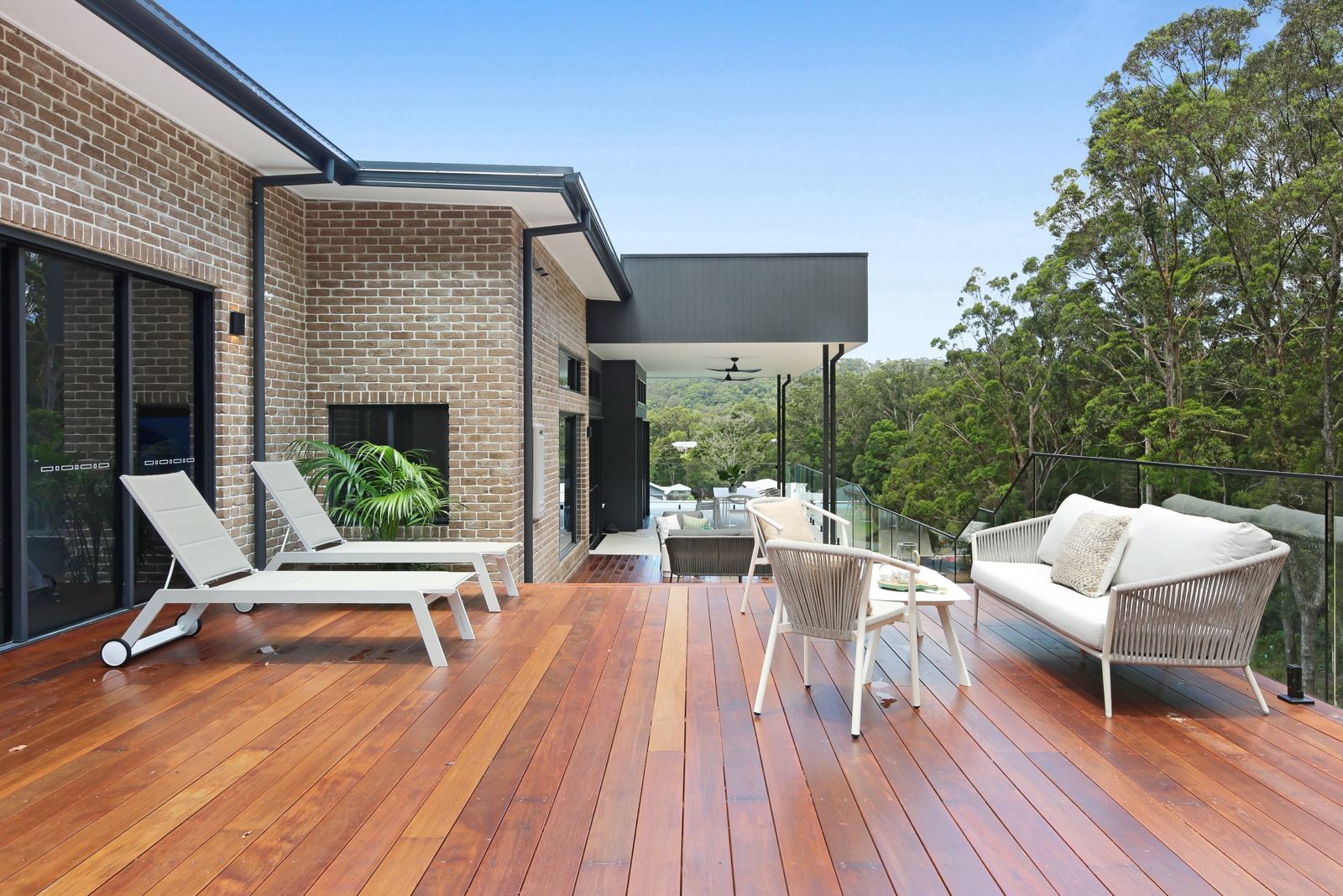 Rear deck