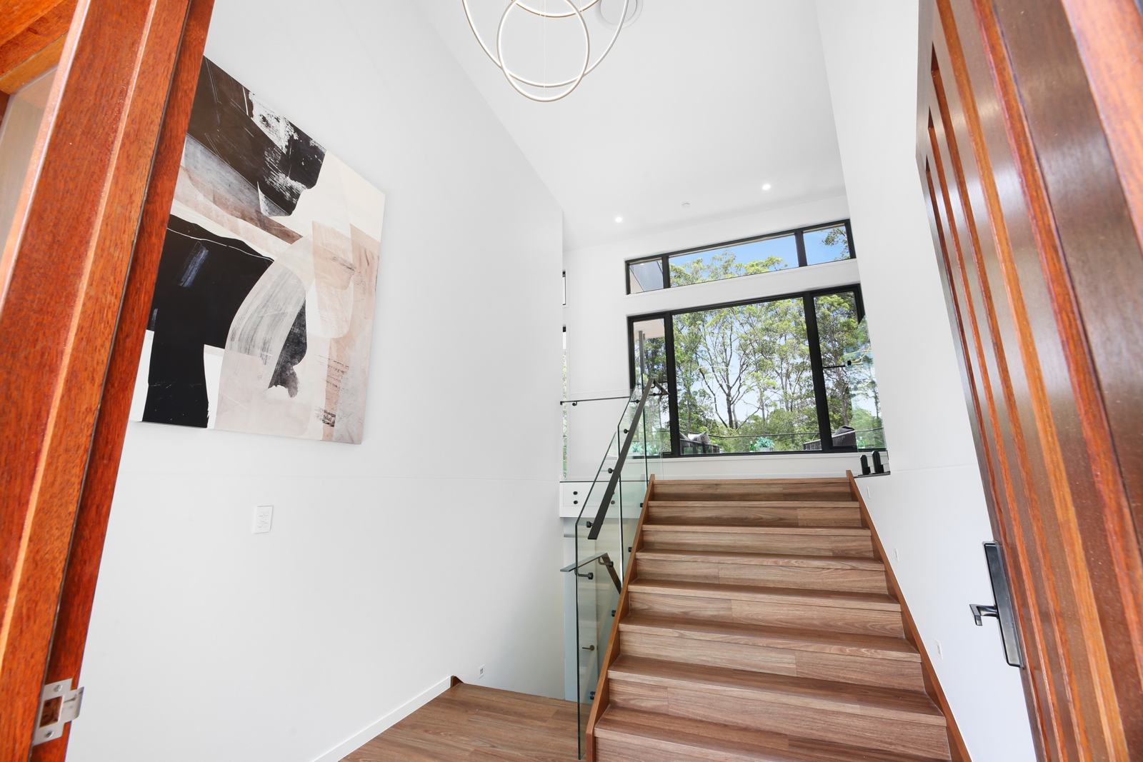 Timber staircase
